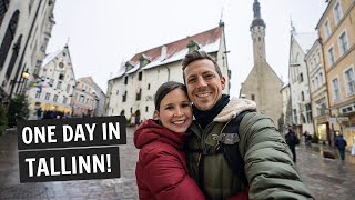 Europe’s HIDDEN GEM 🇪🇪 Day trip to Tallinn ESTONIA from Helsinki [upl. by Ahseer]