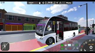 Roblox Croydon the London transport game  Beddington Asda to Thornton heath pond [upl. by Asiul]