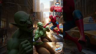 Spiderman vs Green Goblin 💥saving the banktrending​ marvel​ shorts​ avengers​ spiderman​ [upl. by Esyle]