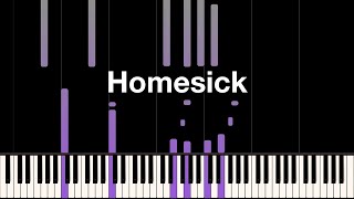 Madison Beer  Homesick  Piano Cover Synthesia Tutorial [upl. by Mattias]