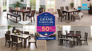 Dining Sets by Nilkamal Furniture The Great Furniture Fest  Up to 50 off [upl. by Winthorpe]