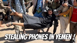 Taking Peoples Phones In YEMEN GONE WRONG [upl. by Atiuqaj]