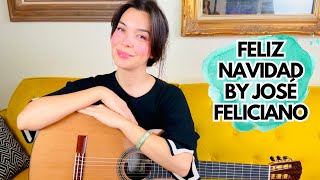 Feliz Navidad EASY Guitar Tutorial  Song 3 of 12 Guitar Christmas Challenge [upl. by Anav131]