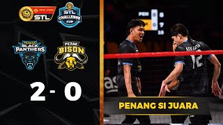 Final Challenge Cup 2023  Penang Black Panthers 2  0 Perak Bison  Emas Anuar STL 202223 [upl. by Corley]