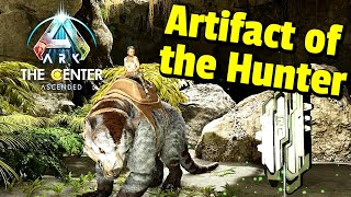 Hunter Artifact on Lava Island  ArkASA  The Center  Ark Survival Ascended [upl. by Isabel27]