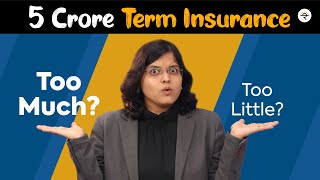 Top 5 factors that determine your Term Insurance Cover Amount  CA Rachana Ranade [upl. by Isadora]