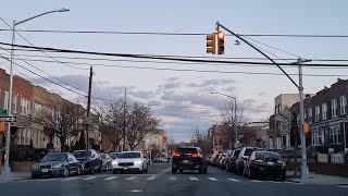 Driving around Astoria Queens New York [upl. by Aniale]