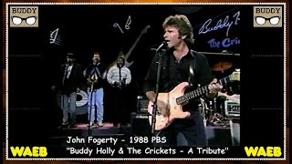 John Fogerty  Buddy Holly Tribute Medley 1988 PBS [upl. by Kaden]