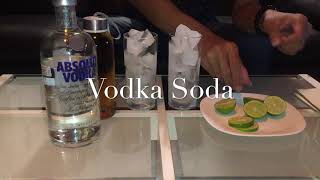 Cara Mudah Menikmati Vodka Enak Membuat Vodka Soda [upl. by Nnylesor]