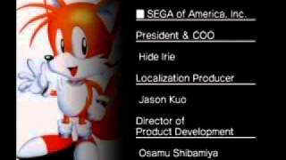 Sonic Mega Collection Plus Credits [upl. by Aceber]