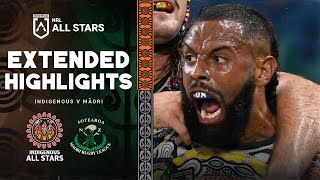 2024 NRL All Stars  Indigenous v Māori  Extended Highlights [upl. by Rexford]