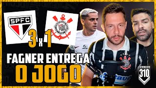 FAGNER RIDÍCULO COMPLICOU DE VEZ São Paulo 3x1 Corinthians [upl. by Adnhoj]