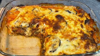 LA MOUSSAKA  GRATIN D’AUBERGINES  FACILE ET TRÈS BON [upl. by Giraldo470]