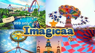 Imagicaa Water Park  All Rides ampTicket Price  Imagicaa theme park A to Z information imagica [upl. by Nameerf]