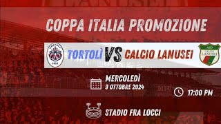 Tortoli vs Lanusei  Copa Italia 2do tiempo [upl. by Safoelc]