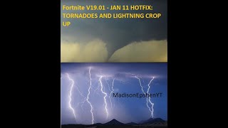 Tornado Start to End in under Two Minutes Gaming Fortnite Patch Day [upl. by Feodore]