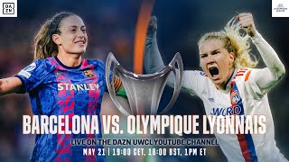 Barcelona vs Olympique Lyonnais  UEFA Womens Champions League Final 2022 Full Match [upl. by Hermie]