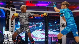 Alfie Turner vs Gallian Ndume  UKFC 34 Juniors [upl. by Larkin]