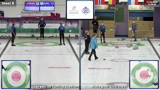 Curling Stadium  Dumfries Ice Bowl  Sheet B [upl. by Ylirama794]