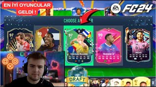 EN İYİ OYUNCULAR GELDİ   FİFA 24 FUT DRAFT [upl. by Atorod]