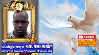 The Funeral Service of NIGEL ERWIN MURRAY [upl. by Cristionna972]