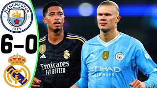 Manchester City vs Real Madrid 60  All Goals and Highlights  2024 🔥 HAALAND [upl. by Stockmon]