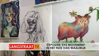 Expositie Eye Movement in Het Huis van Waalwijk 2024  Langstraat TV [upl. by Huei]