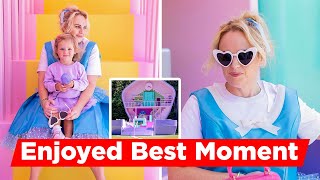 Rebel Wilson And Daughter Royce Enjoyed Best Moment In The Life sized Polly Pocket Airbnb [upl. by Hamlani502]