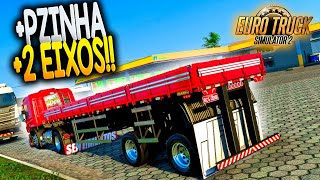 CONJUNTO FREE  PZINHA COM MUITOS OPCIONAIS  CARRETINHA 2 EIXOS  MOD GRÁTIS ETS2 146 [upl. by Ecyoj]