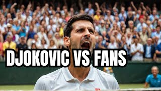 Novak Djokovic Goes OFF on Fans After Win Against Holger Rune [upl. by Mori281]