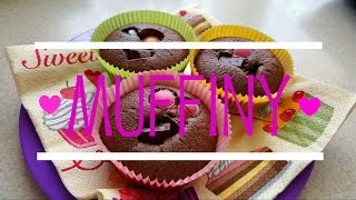 JEDNODUCHÉ MUFFINY  recept  Simii [upl. by Enilarak]