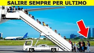 10 SEGRETI CHE LE COMPAGNIE AEREE NON VOGLIONO FARTI SAPERE [upl. by Semele536]