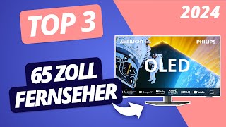 Der BESTE 65 ZOLL FERNSEHER 2024  TOP 3 Fernseher im VERGLEICH [upl. by Aiehtela]