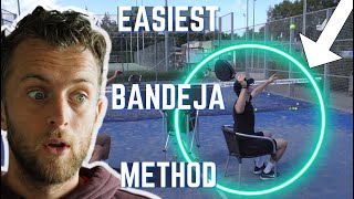 Easiest Way To Learn The Padel ViboraBandeja [upl. by Cyndi]