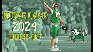 Notre Dame Football 2024 Pump Up Video [upl. by Dlaner]