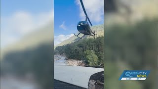 Lake Lure couple reunited after volunteer rescue pilot threated with arrest [upl. by Chandra697]