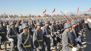 Parada Militar 1989 en ChileEjército de Chile completo [upl. by Ylloh]