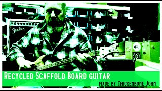 Scaffoldboard 3 string guitar [upl. by Valery]