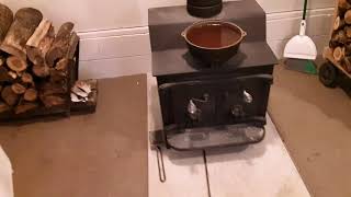 Fisher grandpa wood stove [upl. by Manlove]