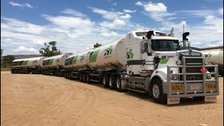 Road Trains  Alice Springs Australia [upl. by Maxia155]