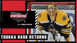 Reacting to the NHL AllStar Game roster release and Tuukka Rask’s return to the ice  SportsNation [upl. by Kira527]