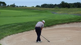 Fore The Golfer How To Rake A Bunker [upl. by Rodrich]