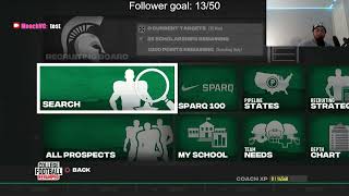 THE SPARTANS Michigan State dynasty rebuild Season 1 Ep 1 [upl. by Letsou]