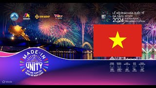 PHÁO HOA QUỐC TẾ ĐÀ NẴNG DIFF 2024  ĐỘI ĐÀ NẴNG VIỆT NAM VIETNAM TEAM [upl. by Oinotla]