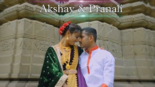 Best Marathi PreWedding  Mi Tujha Sajana  Akshay amp Pranali  Cinematic Marathi PreWedding [upl. by Aettam]