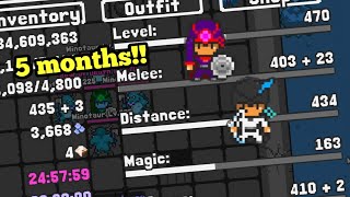 Rucoy Online5 months in 5 mins full progressrogue knight IV [upl. by Adnolohs]