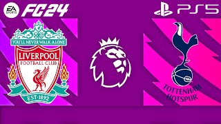 FIFA 24  Liverpool vs Tottenham Hotspurs  Premier League 2024  PS 5™ Gameplay [upl. by Cornelle]