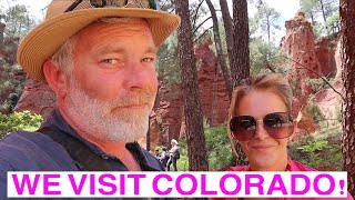 We visit COLORADO in our Van The French version [upl. by Abernathy369]