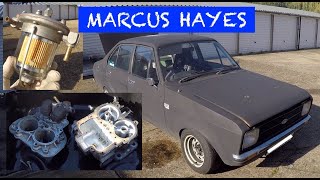 MK2 ESCORT CARB  FUEL PRESSURE REGULATOR REBUILD [upl. by Ennire]