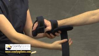 Comfy Splints Hand Orthoses Instructional Video [upl. by Odnam]